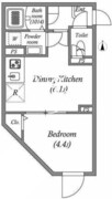 ソラシアレジデンス荻窪2 402 間取り図