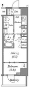 アークマーク志茂ステーション 304 間取り図