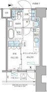 パークアクシス住吉ガーデンスクエア 203 間取り図