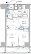 パークアクシス住吉ガーデンスクエア 312 間取り図