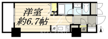 HF駒沢公園レジデンスタワー 1802 間取り図