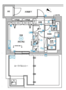 ディップス西新井 601 間取り図