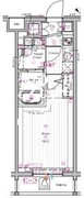 ザ・プレミアムキューブG東中野 105 間取り図