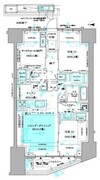 ディームス方南町 1103 間取り図