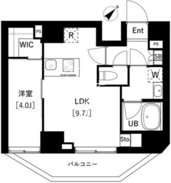 アークマーク上池袋 511 間取り図