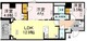 ロイジェント戸越銀座 505 間取り図
