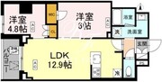 ロイジェント戸越銀座 304 間取り図
