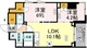 ロイジェント戸越銀座 308 間取り図