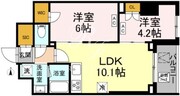 ロイジェント戸越銀座 210 間取り図