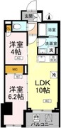 ロイジェント戸越銀座 105 間取り図