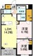 ロイジェント戸越銀座 216 間取り図