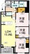 ロイジェント戸越銀座 219 間取り図