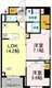 ロイジェント戸越銀座 417 間取り図