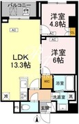 ロイジェント戸越銀座 321 間取り図