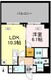 ロイジェント戸越銀座 418 間取り図
