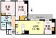ロイジェント戸越銀座 112 間取り図