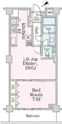 グラマシー恵比寿 318 間取り図