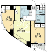 クロスレジデンス蒲田 1507 間取り図