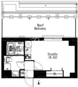 エスティメゾン戸越 609 間取り図