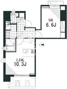 ラティエラ文京音羽 603 間取り図