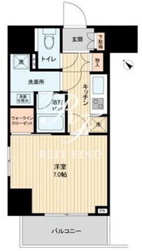 HF田端レジデンス 1001 間取り図