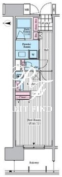 クロスレジデンス東十条 402 間取り図