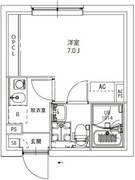 ＡＸＩＡ　Ｍ－Ｃｉｔｙ浮間公園 304 間取り図