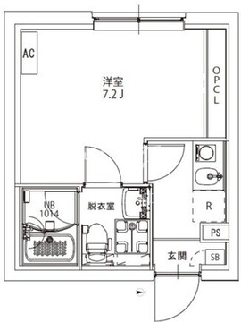 ＡＸＩＡ　Ｍ－Ｃｉｔｙ浮間公園 303 間取り図
