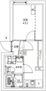 ＡＸＩＡ　Ｍ－Ｃｉｔｙ浮間公園 202 間取り図