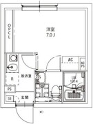 ＡＸＩＡ　Ｍ－Ｃｉｔｙ浮間公園 104 間取り図