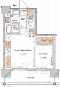 ブランシエスタ木場 801 間取り図