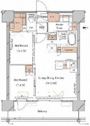 ブランシエスタ木場 803 間取り図