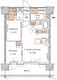 ブランシエスタ木場 803 間取り図