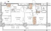 ブランシエスタ木場 810 間取り図
