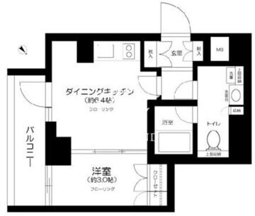 TAS田園調布レジデンス 407 間取り図