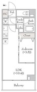 ルミーク大森 202 間取り図