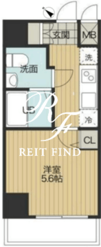 シエロ大塚 402 間取り図
