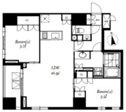 レジディア日本橋馬喰町3 405 間取り図