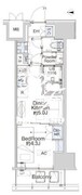 ベルファース蒲田ウエスト 1103 間取り図