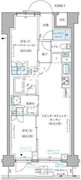 パークアクシス文京本郷 605 間取り図