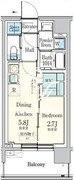 デュオフラッツ東品川　－ＯＴＯ－ 203 間取り図