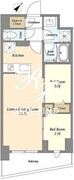 ドゥーエ三ノ輪3 603 間取り図
