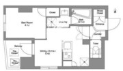 アジールコート浜松町 303 間取り図