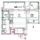 レジデンス清澄白河スクエア 605 間取り図