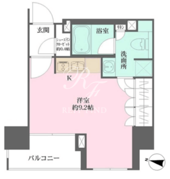 ザ・パークワンズ千代田佐久間町 202 間取り図