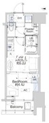 ベルファース蒲田ウエスト 1402 間取り図