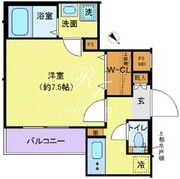 ディアレイシャス池尻大橋 408 間取り図