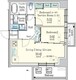 デュオフラッツ東品川　－ＯＴＯ－ 601 間取り図