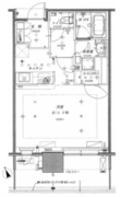 パークコート浜離宮ザタワー 506 間取り図