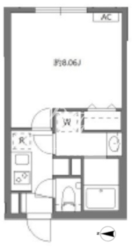 セレヌコート池袋本町 102 間取り図